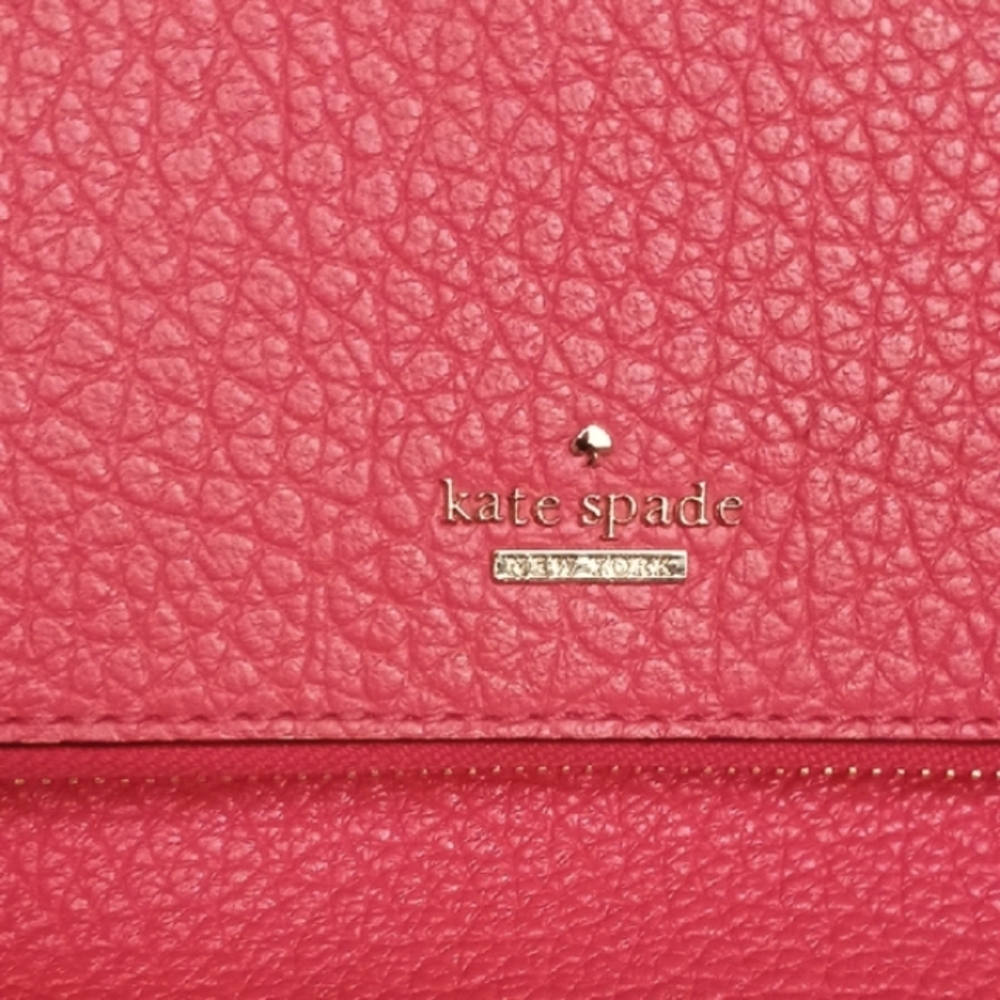 Kate Spade Carter Street Georgia Leather Crossbody/Shoulder Bag-Burnt Orange EUC - Picture 7 of 16